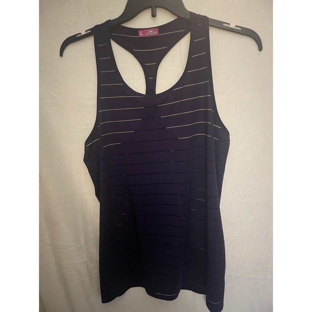 Crane Athletic Racer Back Purple Large